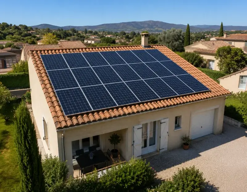 Prime à l'autoconsommation panneaux solaires Parcoul-Chenaud — aide financière de l'État